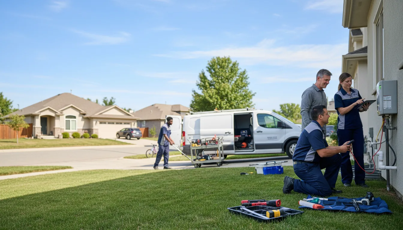 Tankless water heater service in Piqua, OH